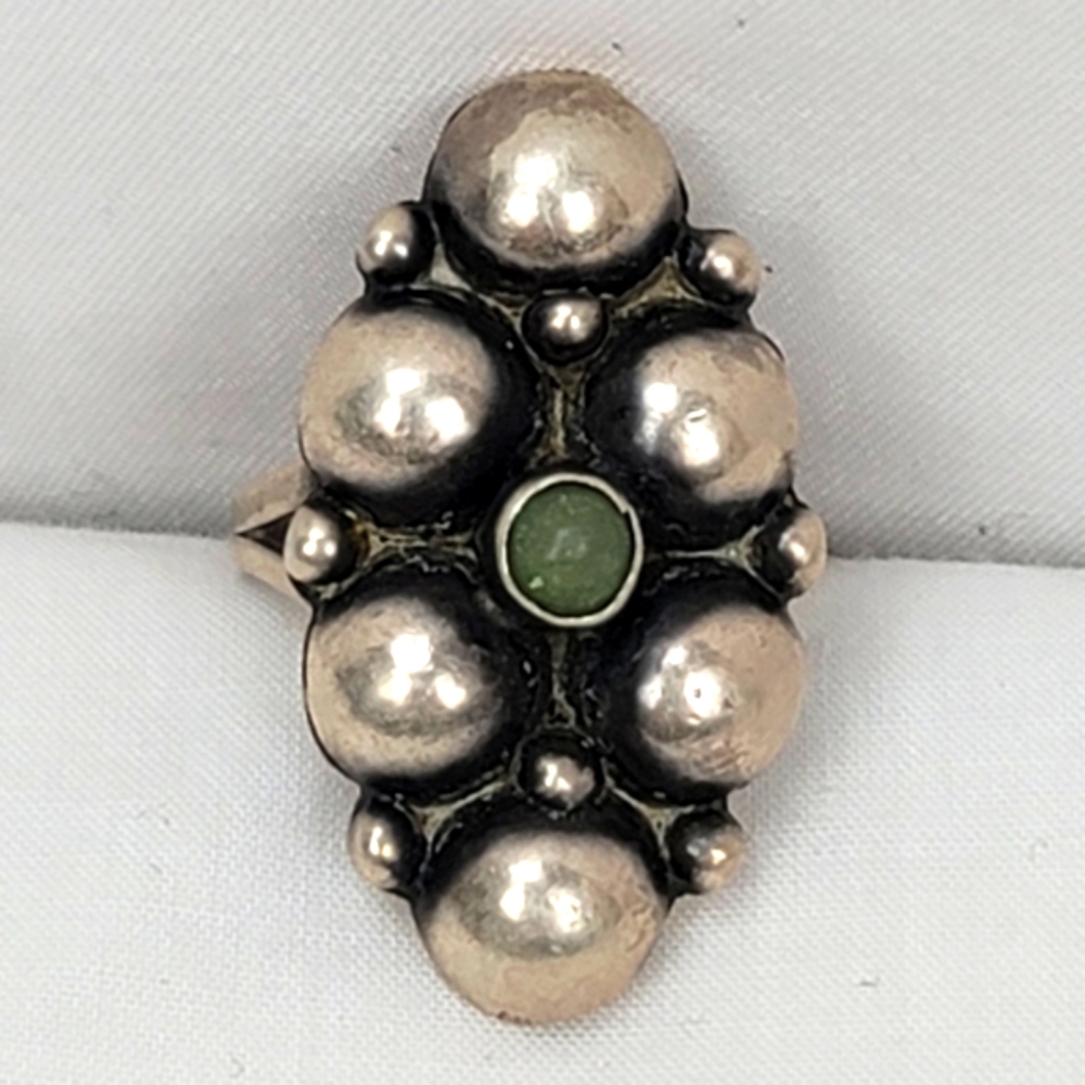 Vintage Silver Cocktail Ring